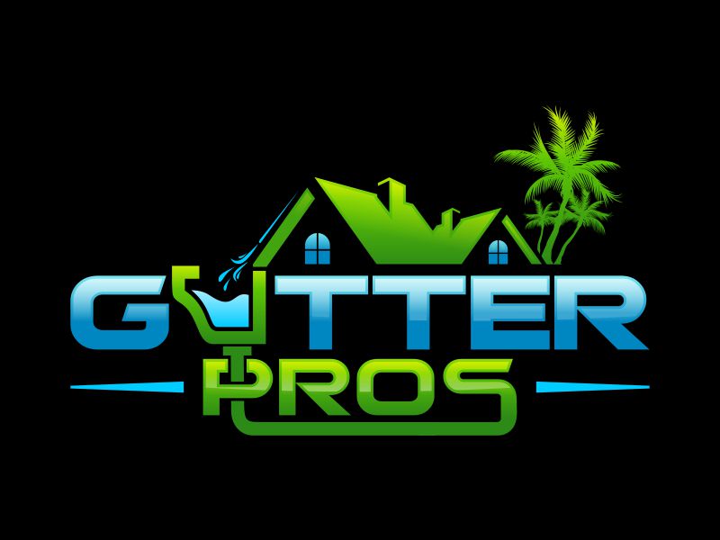 Gutter Pros logo design by Realistis
