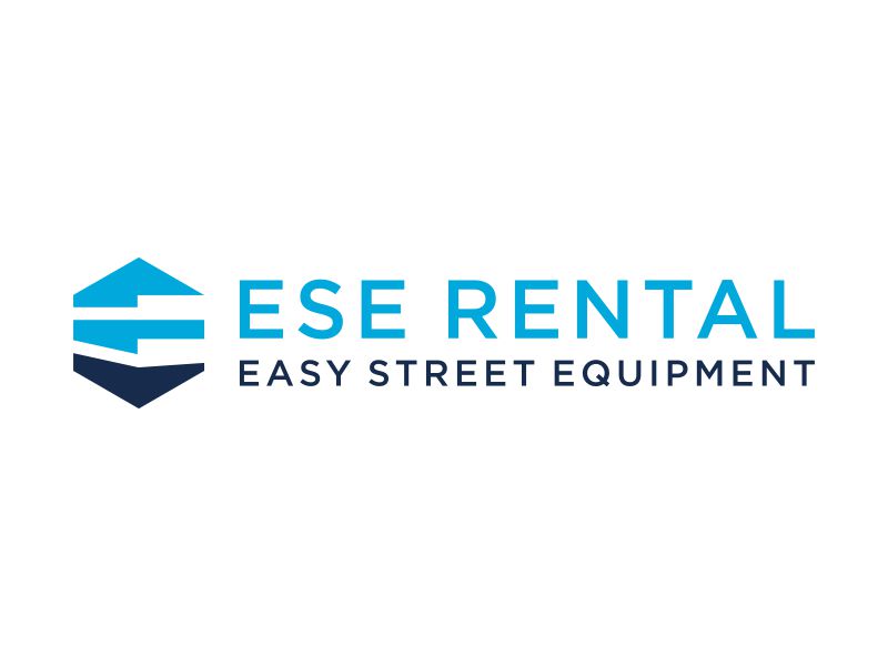 Easy Street Equipment Rental / ESE Rental logo design by Lewung
