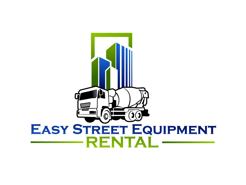 Easy Street Equipment Rental / ESE Rental logo design by Dawnxisoul393