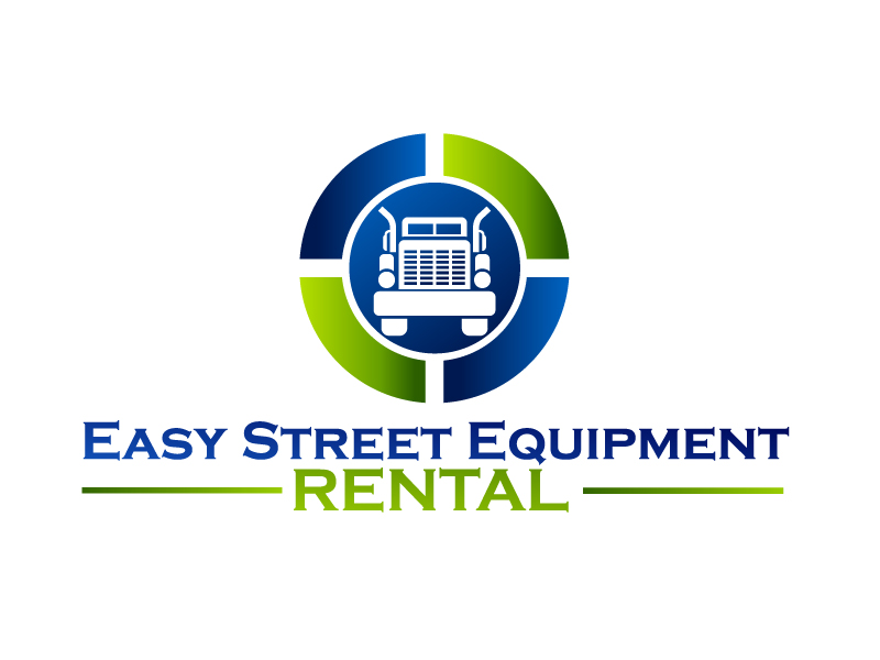 Easy Street Equipment Rental / ESE Rental logo design by Dawnxisoul393