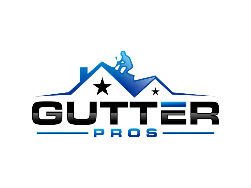 Gutter Pros logo design by Gwerth