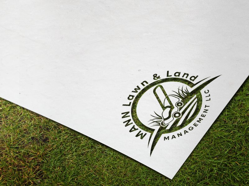 Mann Lawn & Land Management LLC logo design by goblin