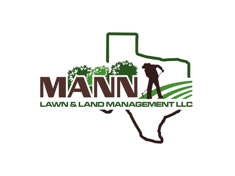 Mann Lawn & Land Management LLC logo design by done