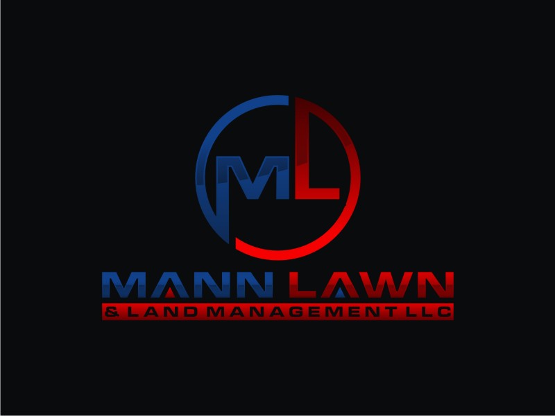 Mann Lawn & Land Management LLC logo design by Artomoro