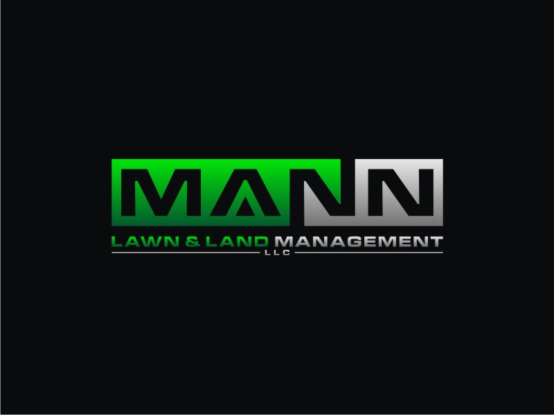 Mann Lawn & Land Management LLC logo design by Artomoro
