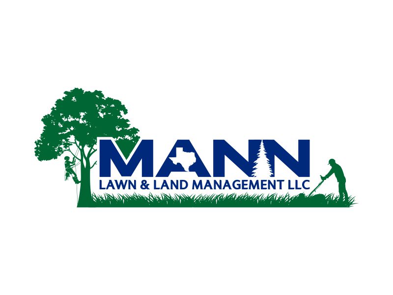 Mann Lawn & Land Management LLC logo design by Realistis