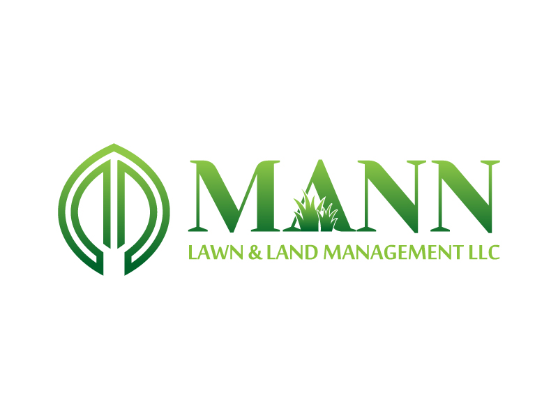 Mann Lawn & Land Management LLC logo design by subrata