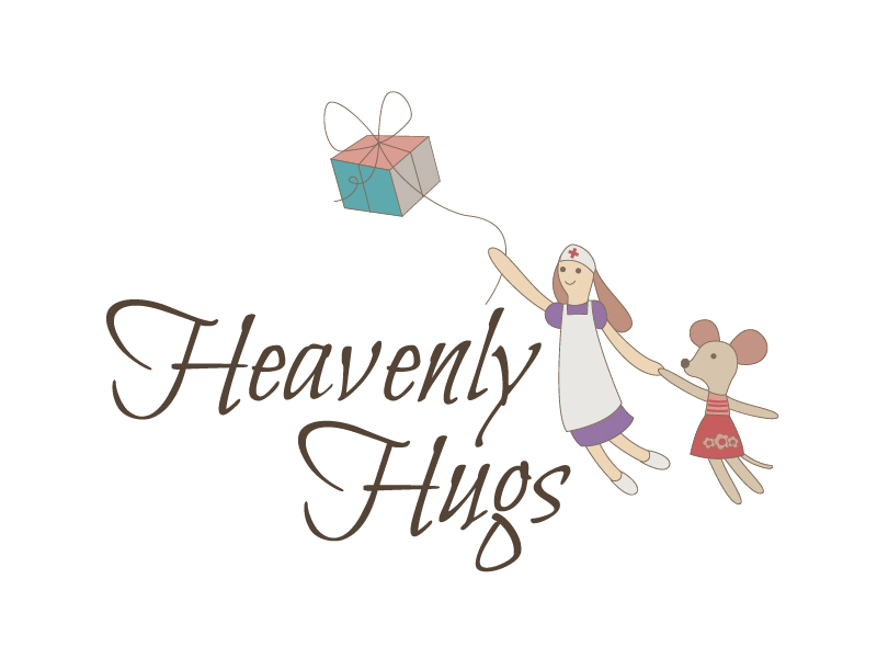 Heavenly Hugs logo design by Dawnxisoul393