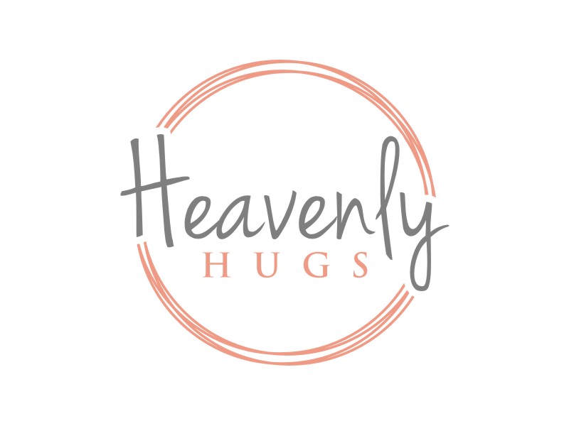 Heavenly Hugs logo design by Artomoro