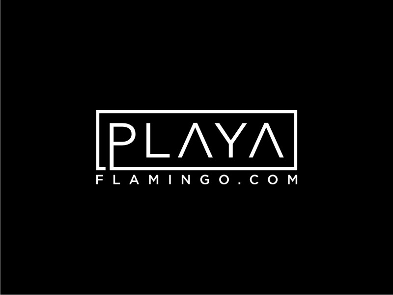 PlayaFlamingo.com logo design by Artomoro