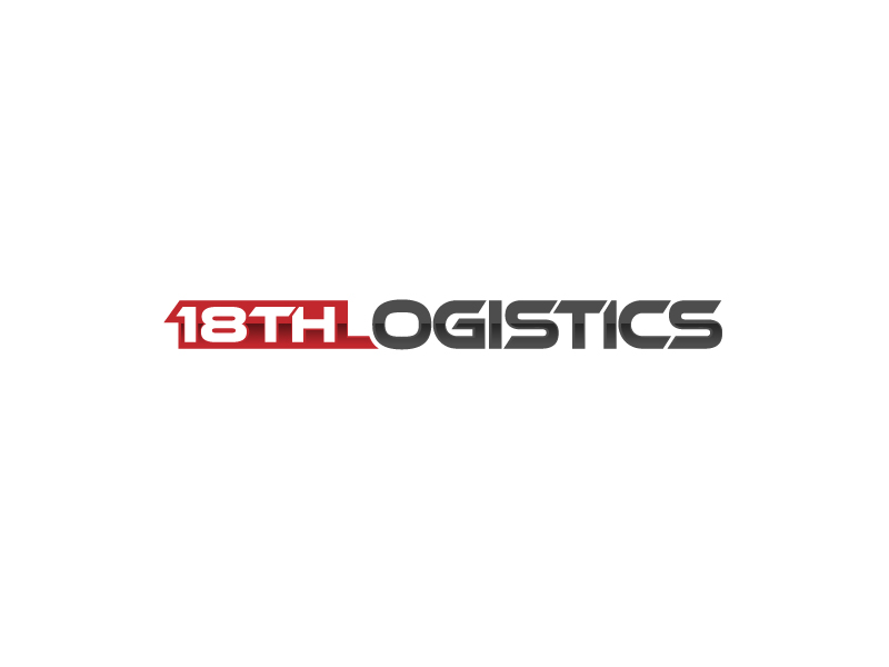 18th Logistics logo design by grafixzone
