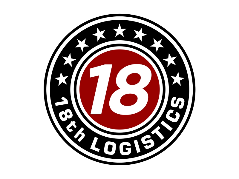18th Logistics logo design by cintoko