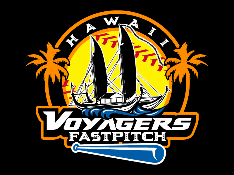 Hawaii Voyagers Fastpitch logo design by Gigo M