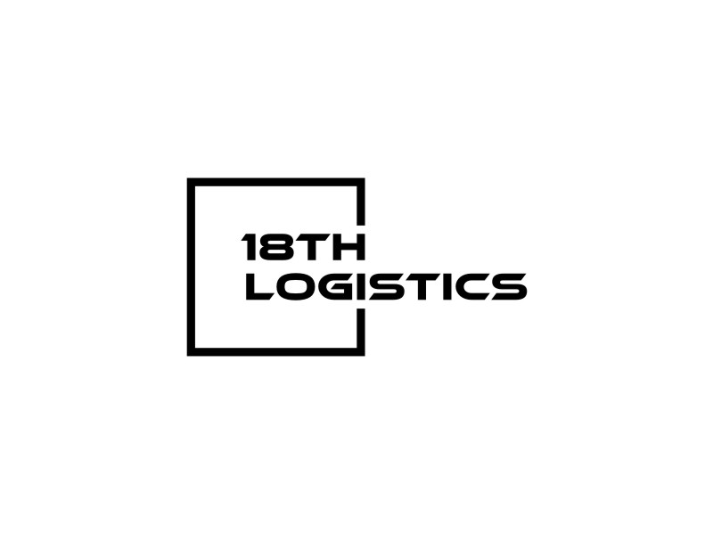 18th Logistics logo design by Neng Khusna