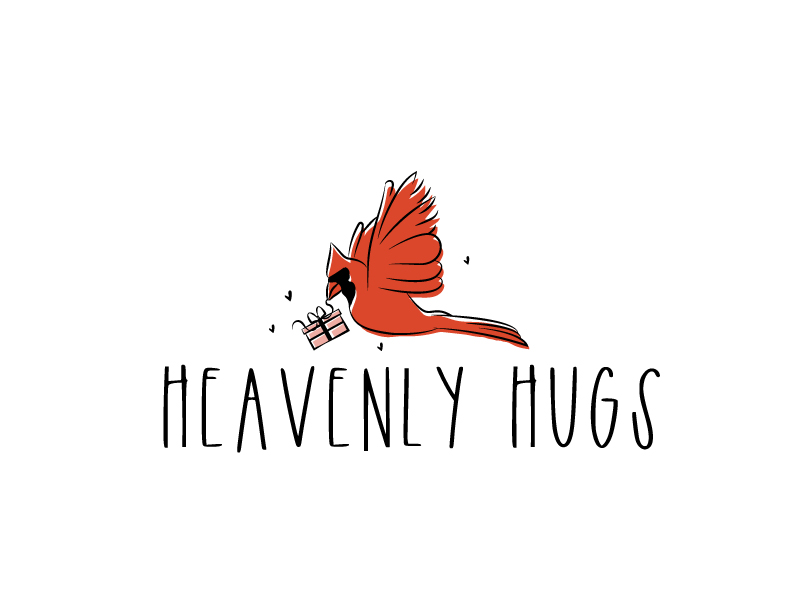 Heavenly Hugs logo design by Bhaskar Shil