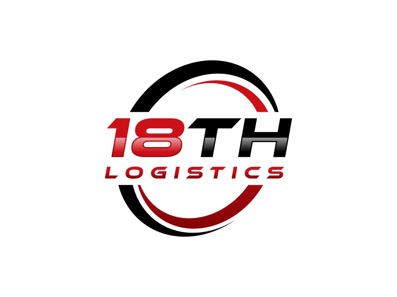 18th Logistics logo design by luckyprasetyo