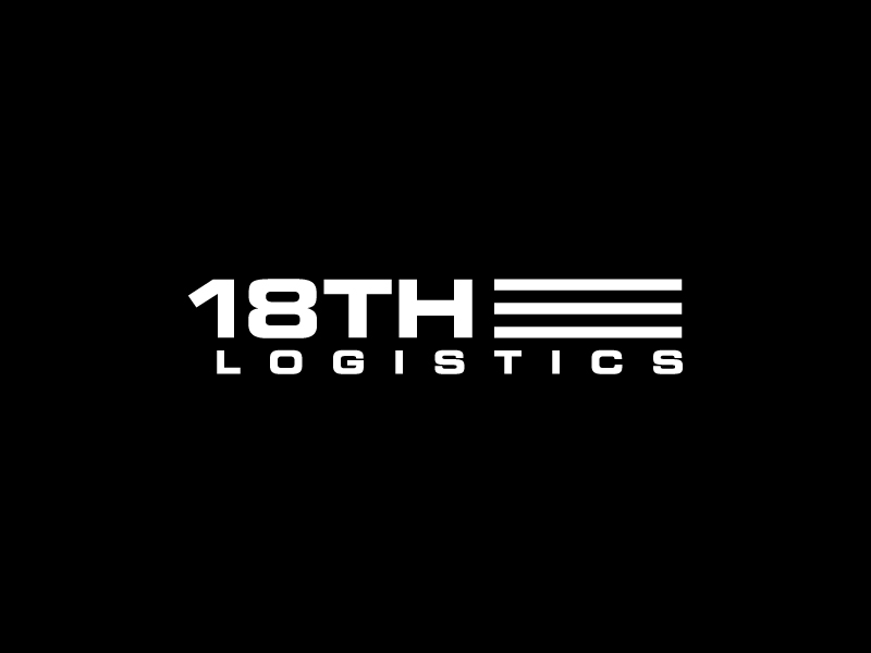 18th Logistics logo design by labo