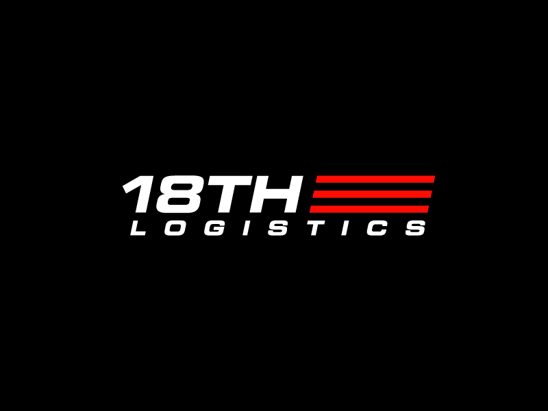 18th Logistics logo design by labo