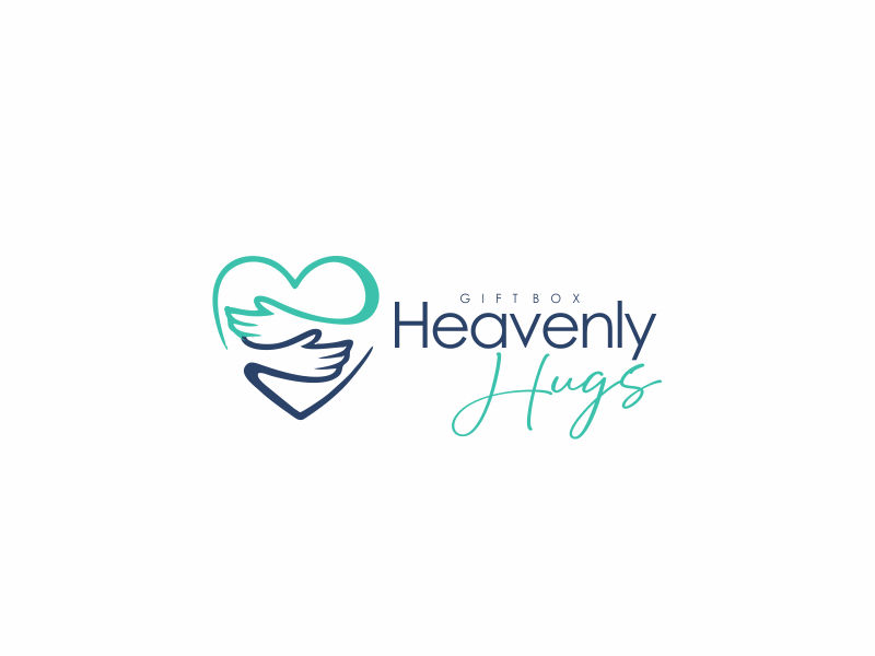 Heavenly Hugs logo design by nikkiblue