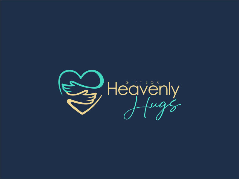 Heavenly Hugs logo design by nikkiblue
