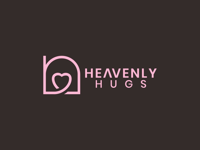 Heavenly Hugs logo design by Andri Herdiansyah