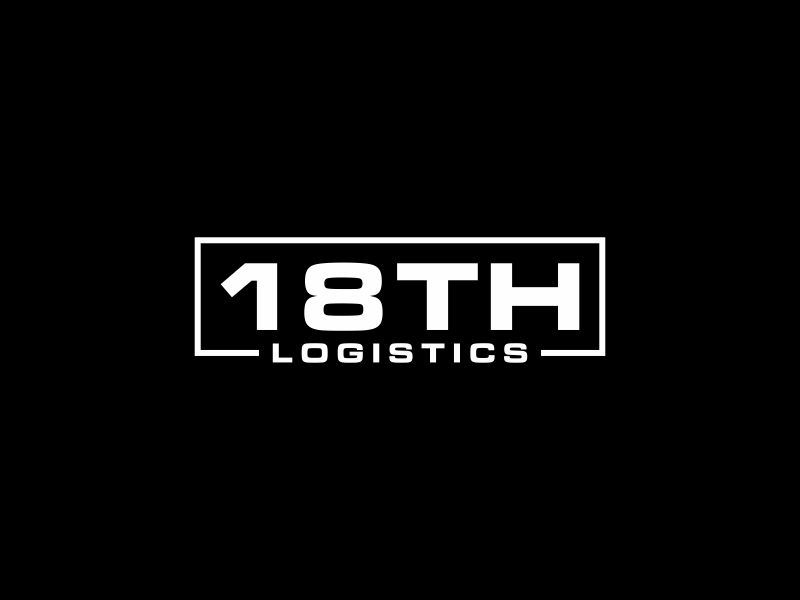 18th Logistics logo design by glasslogo