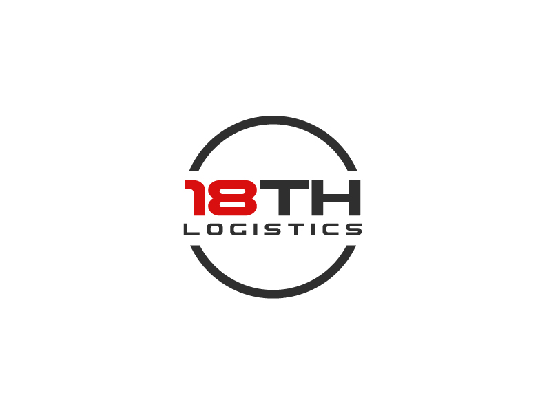 18th Logistics logo design by alvin