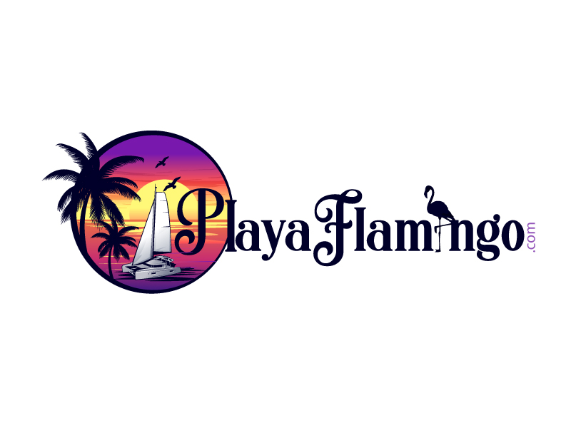 PlayaFlamingo.com logo design by Xeon