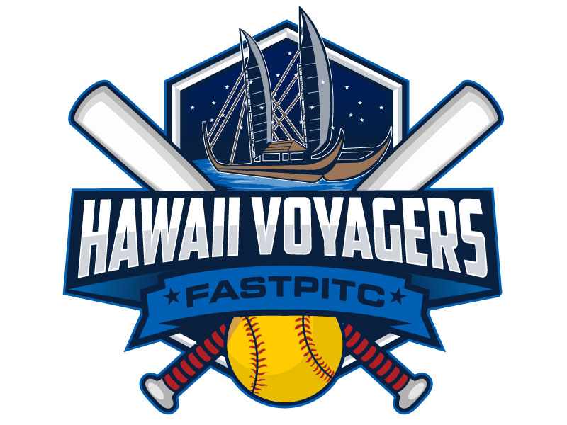 Hawaii Voyagers Fastpitch logo design by LogoQueen