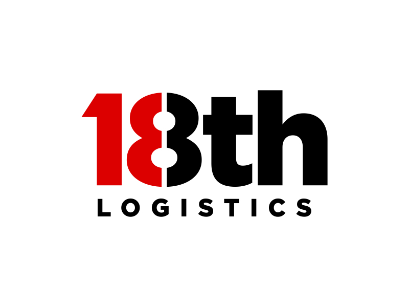 18th Logistics logo design by sandiya