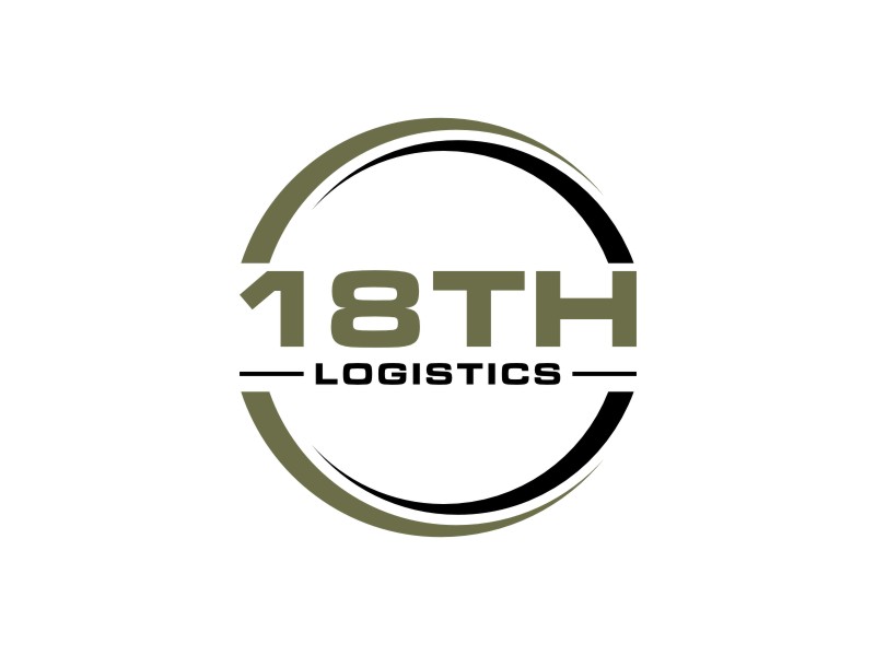 18th Logistics logo design by johana