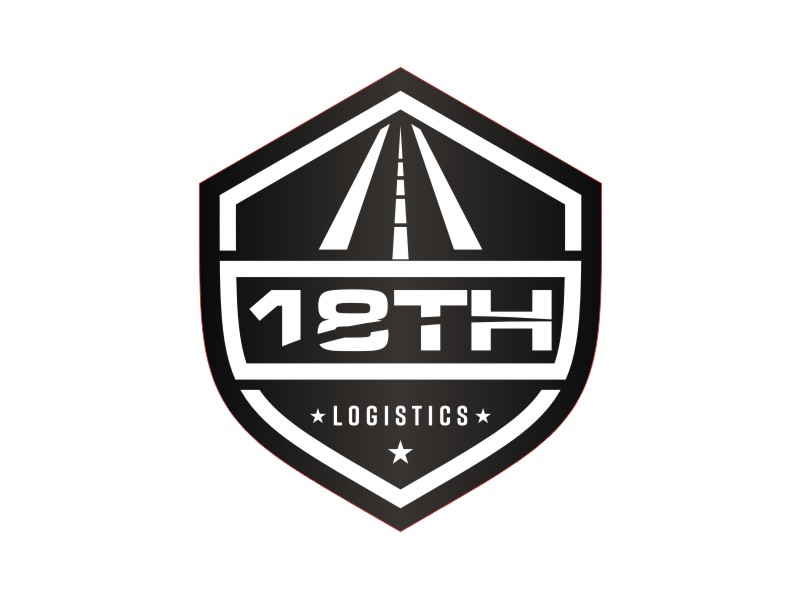 18th Logistics logo design by Artomoro