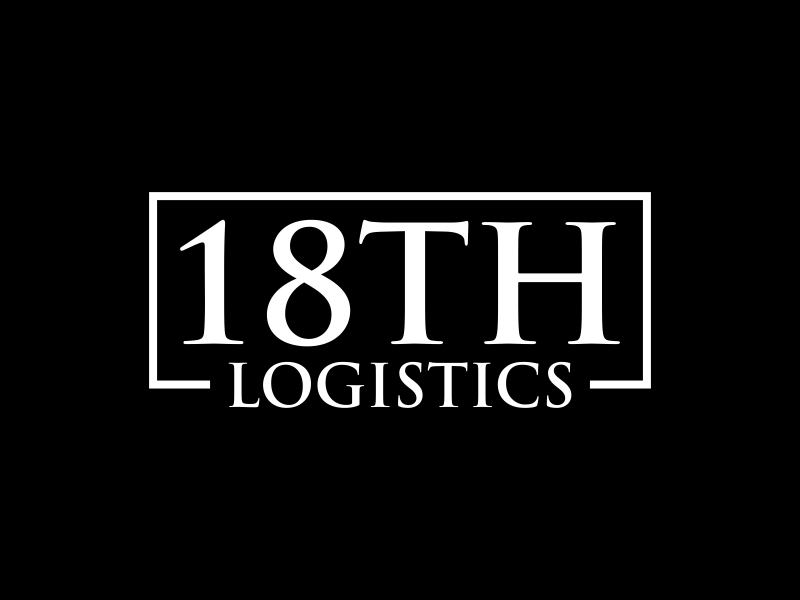 18th Logistics logo design by qqdesigns