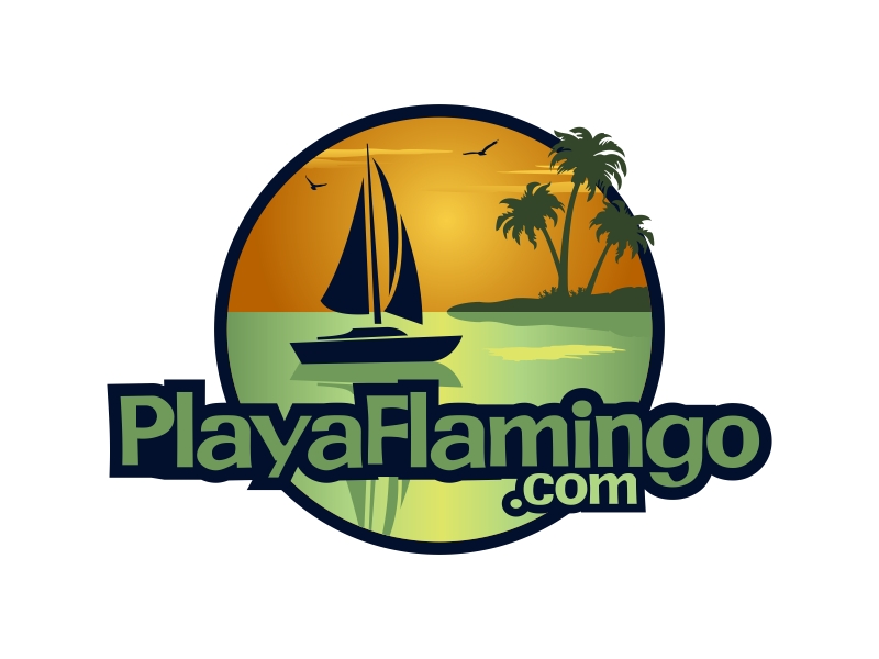 PlayaFlamingo.com logo design by Kruger