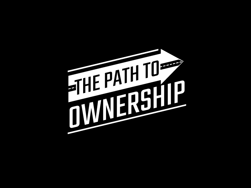 The Path To Ownership logo design by Koushik