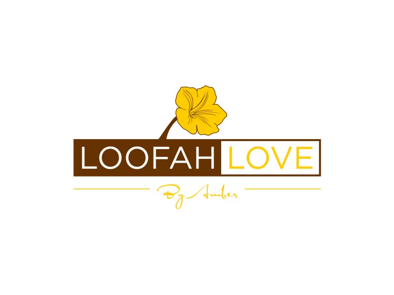 Loofah Love By Amber logo design by Artomoro