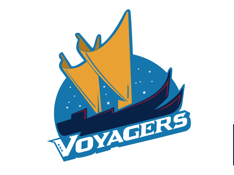Hawaii Voyagers Fastpitch logo design by gearfx