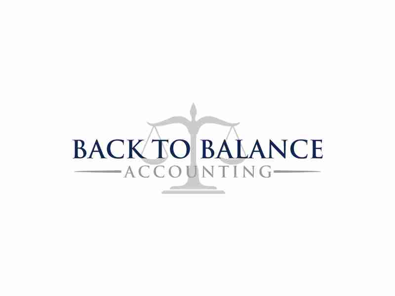 Back to Balance Accounting logo design by Toraja_@rt
