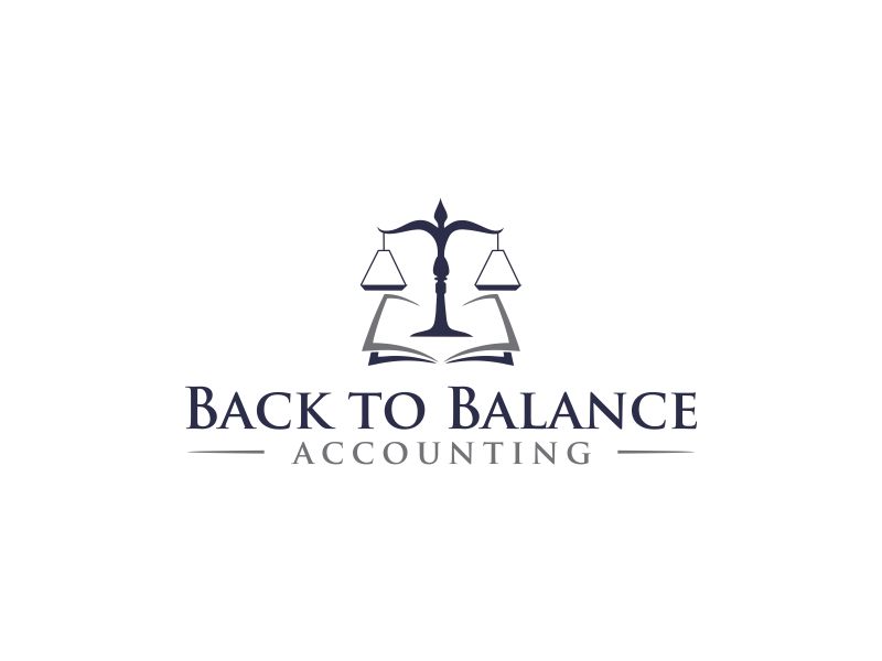 Back to Balance Accounting logo design by oke2angconcept