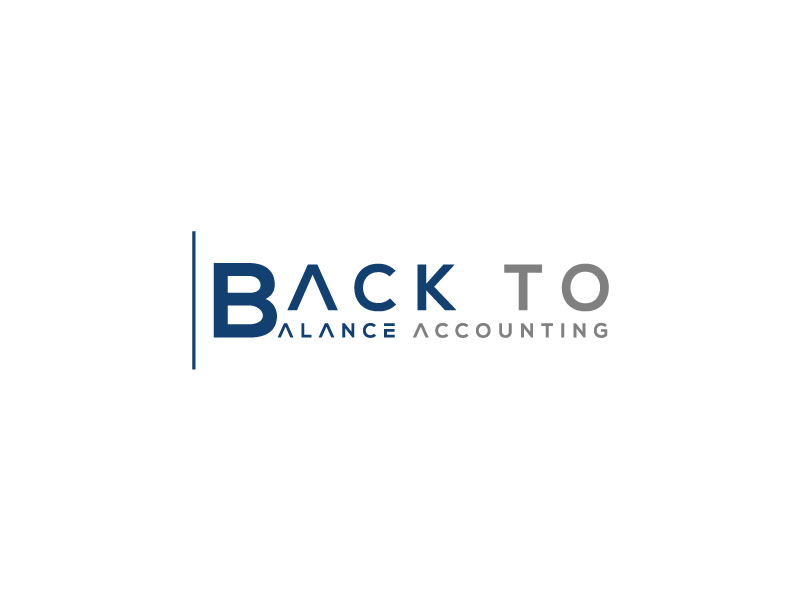 Back to Balance Accounting logo design by subrata