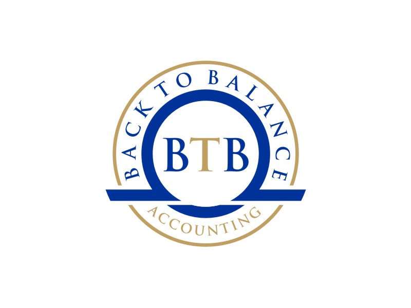 Back to Balance Accounting logo design by Artomoro