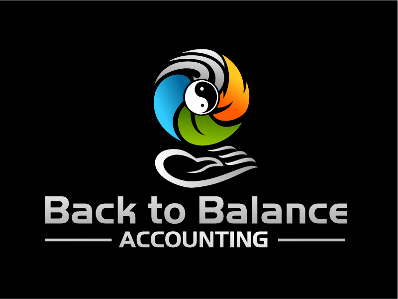 Back to Balance Accounting logo design by Dawnxisoul393