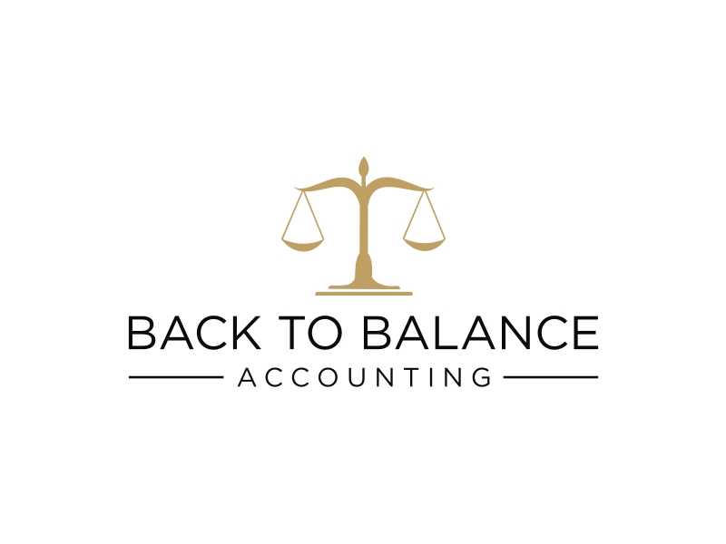 Back to Balance Accounting logo design by clayjensen