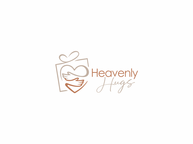 Heavenly Hugs logo design by nikkiblue
