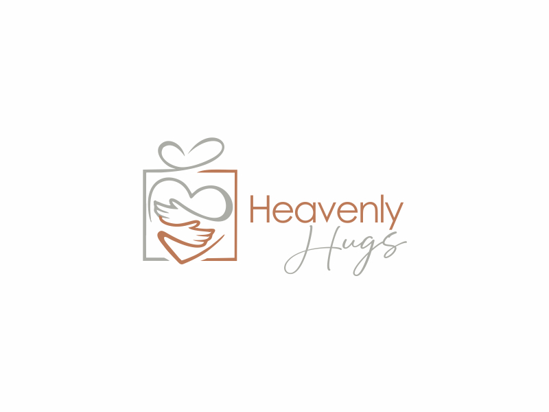 Heavenly Hugs logo design by nikkiblue