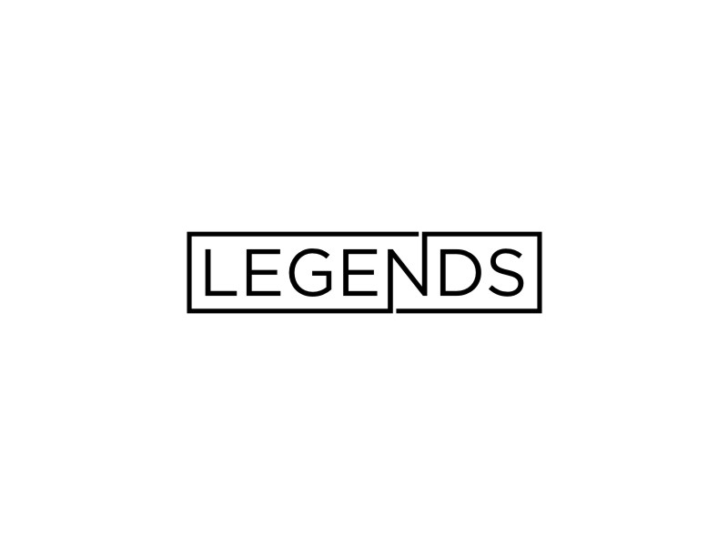 LEGENDS logo design by Artomoro