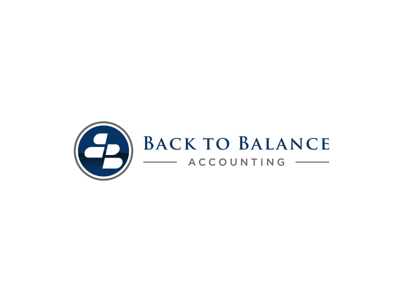 Back to Balance Accounting logo design by DuckOn