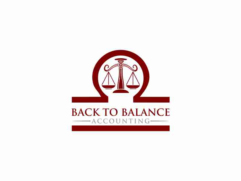 Back to Balance Accounting logo design by Toraja_@rt