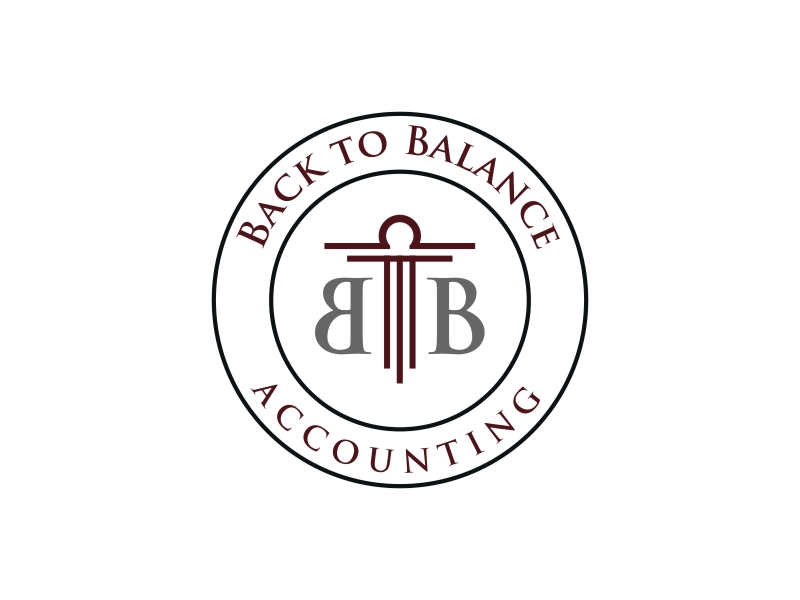 Back to Balance Accounting logo design by DuckOn