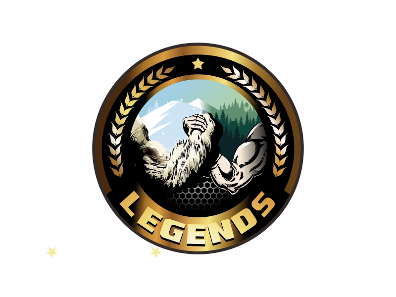 LEGENDS logo design by ramapea